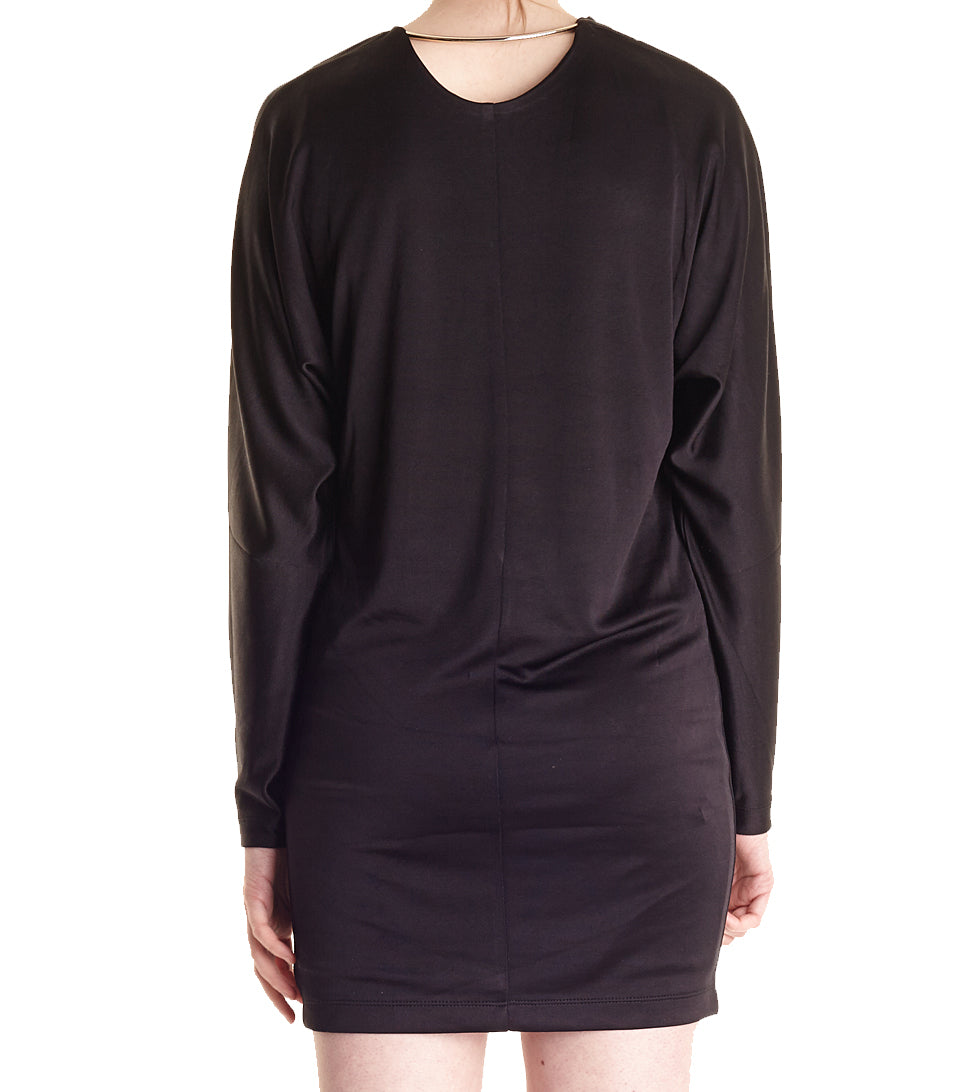 Draped Back Dress