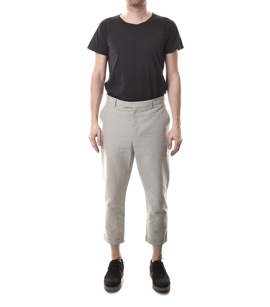 Trousers tapered leg