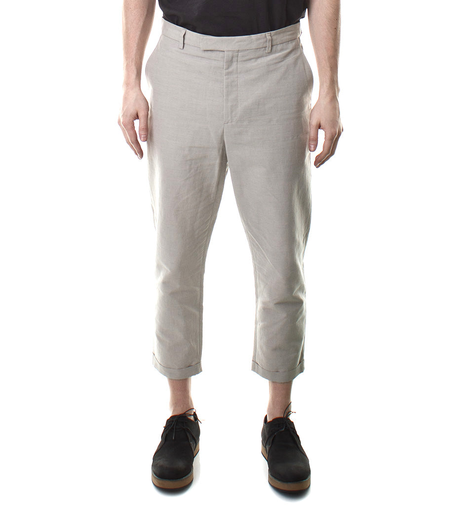 Trousers tapered leg