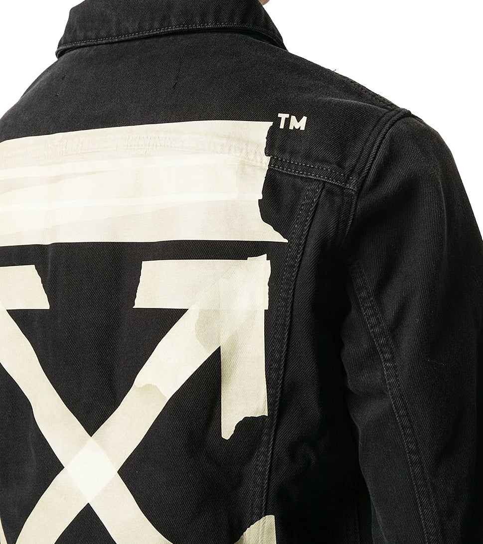 Tape jeans jacket