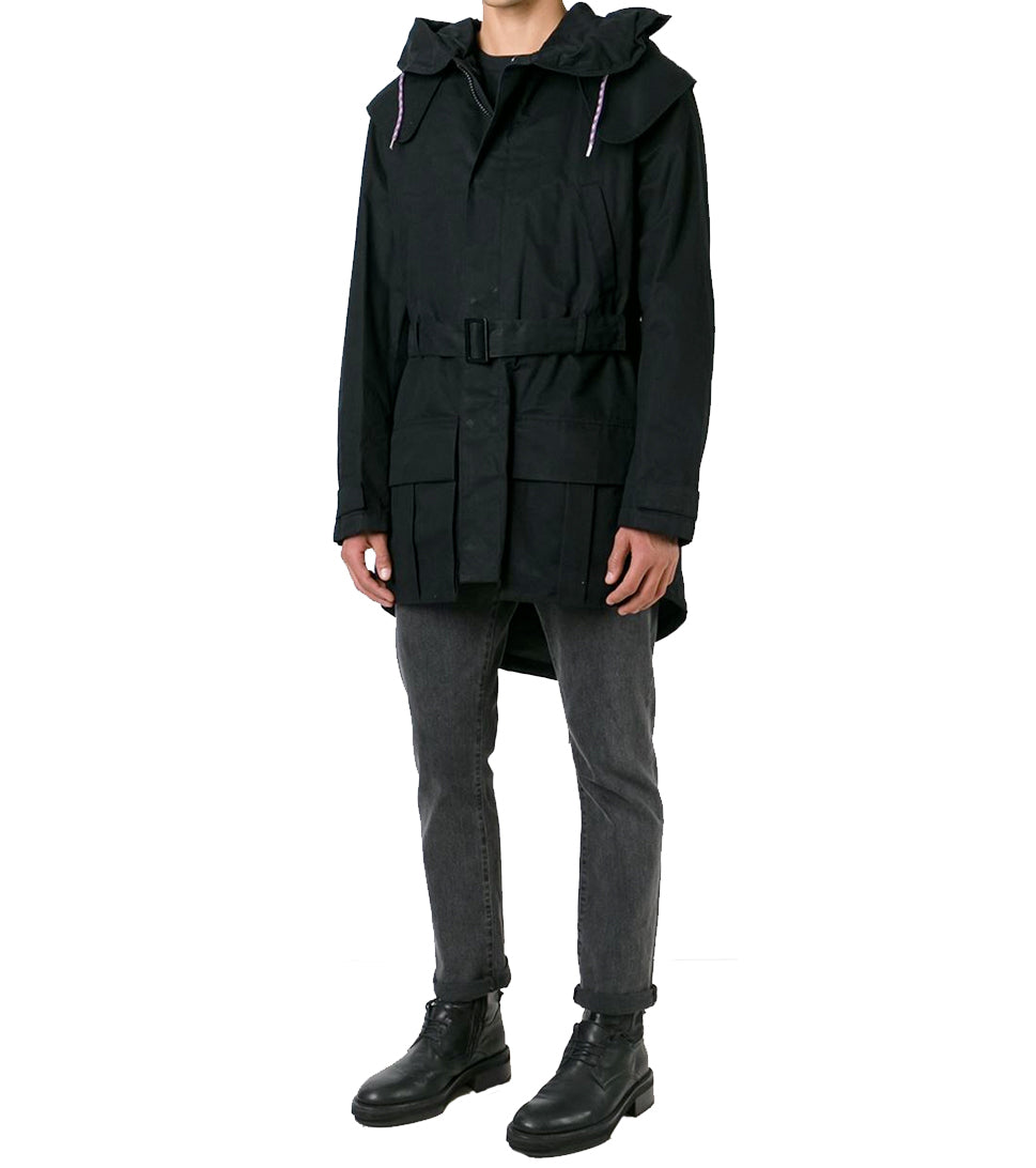 Parka black and white