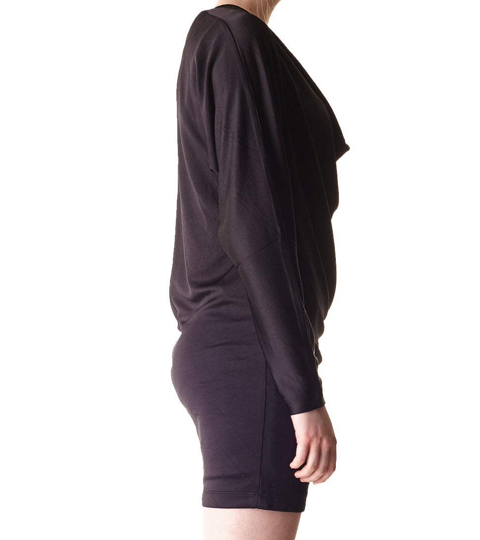 Draped Back Dress