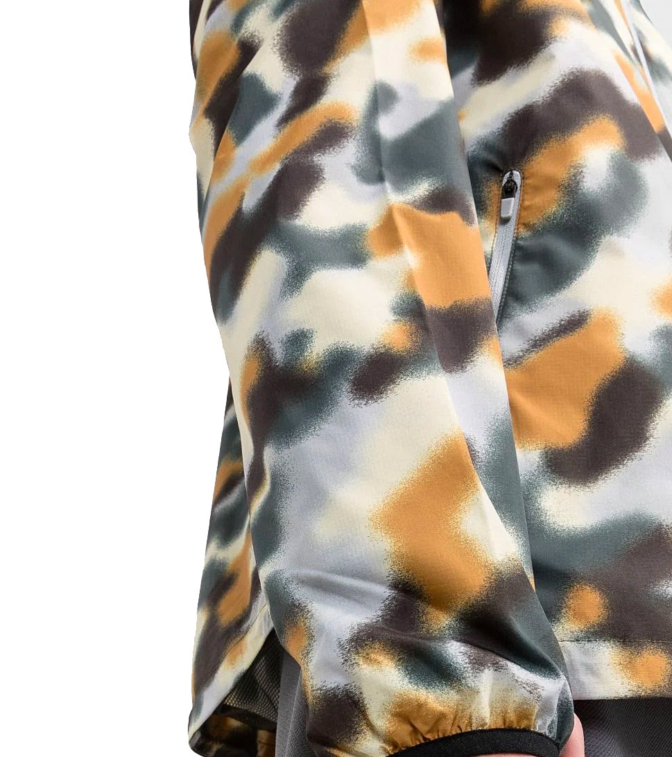 Camo windbreaker