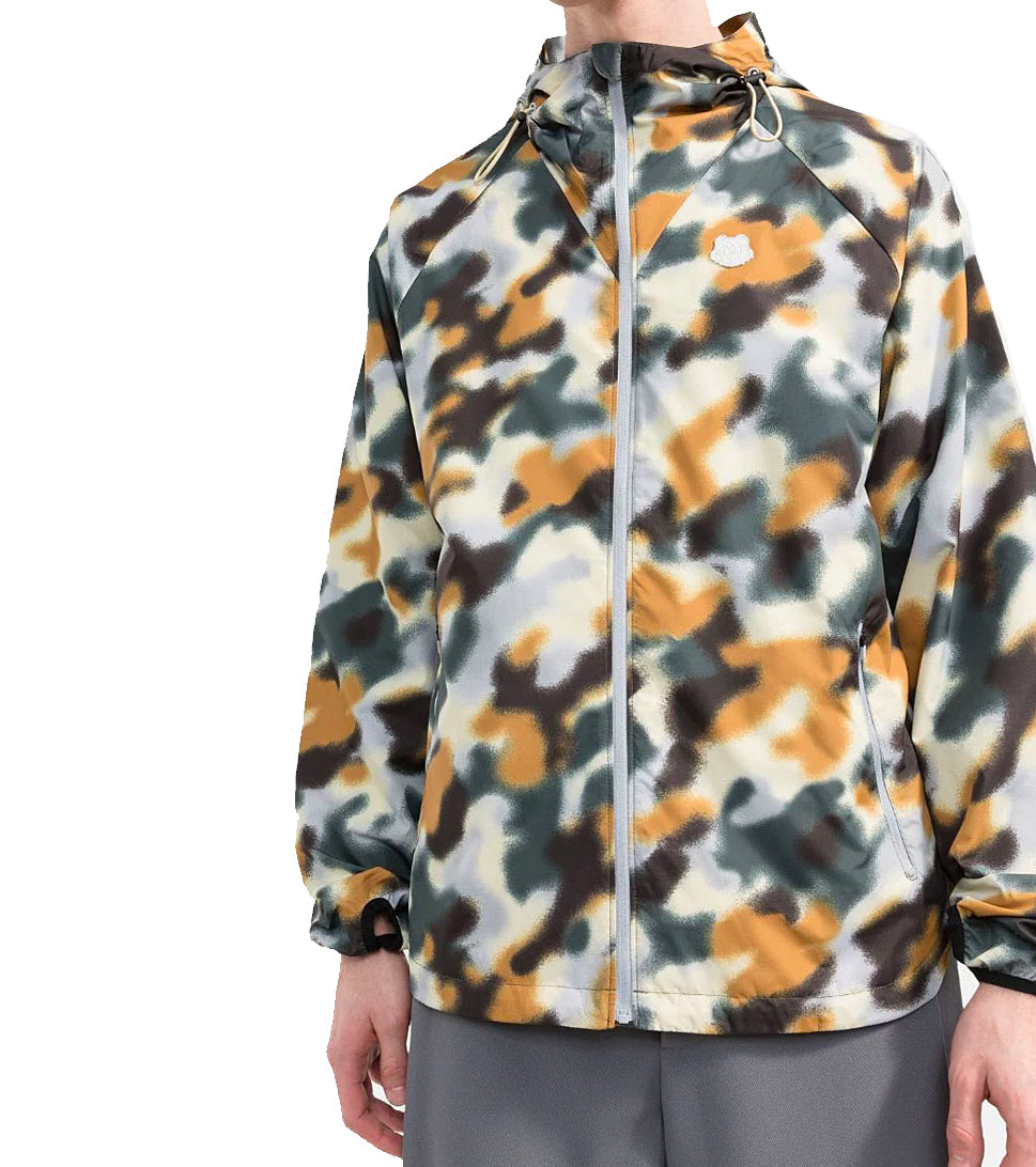 Camo windbreaker