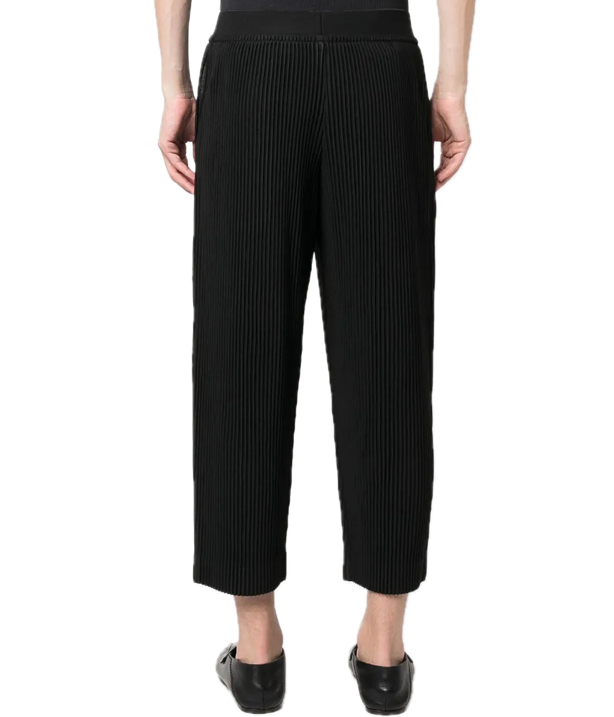 Pleated cropped