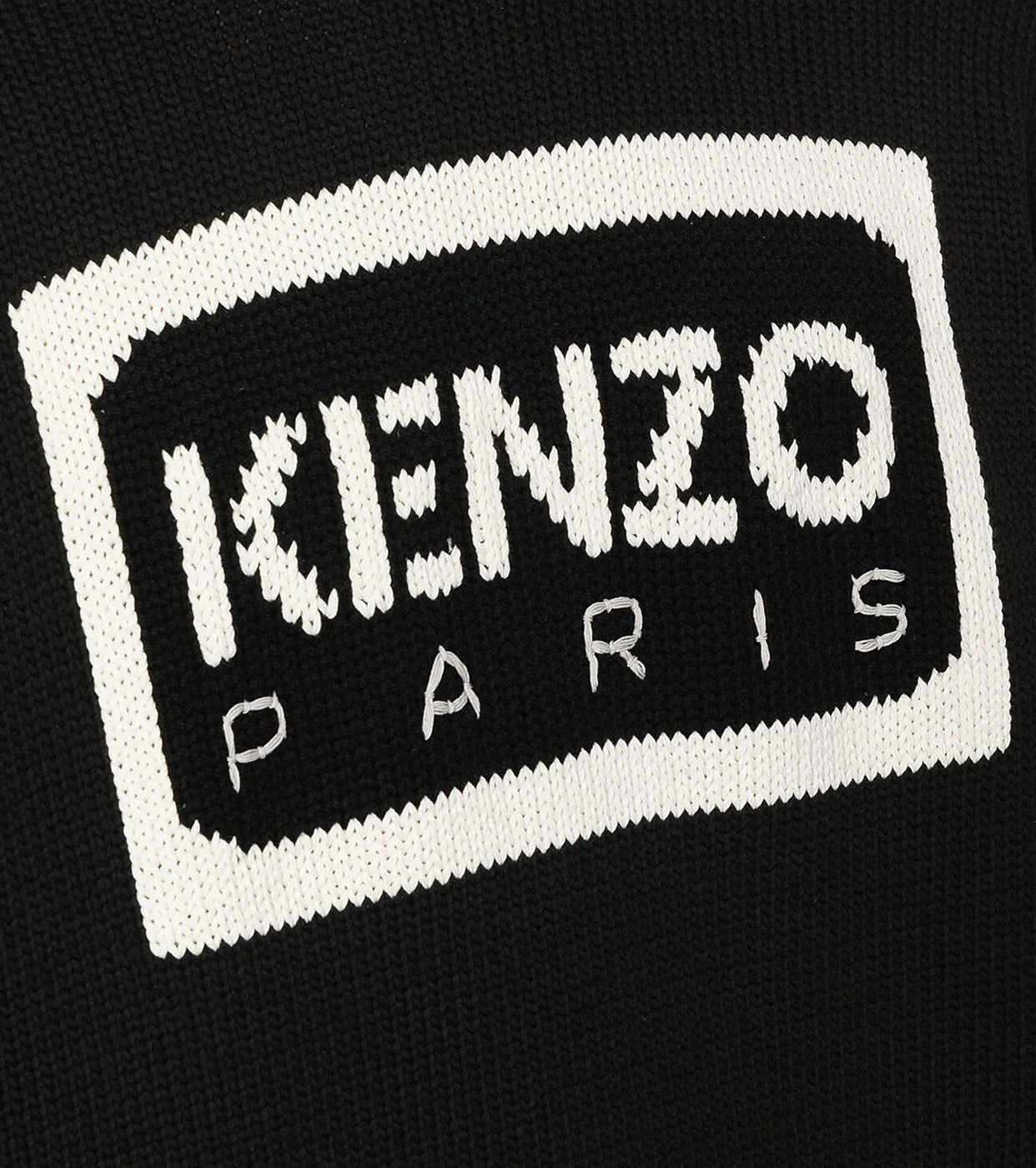 Knitted logo