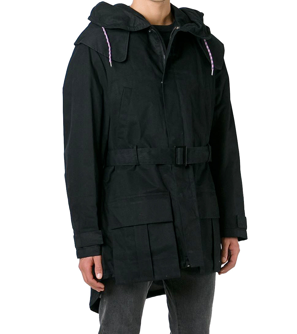 Parka black and white