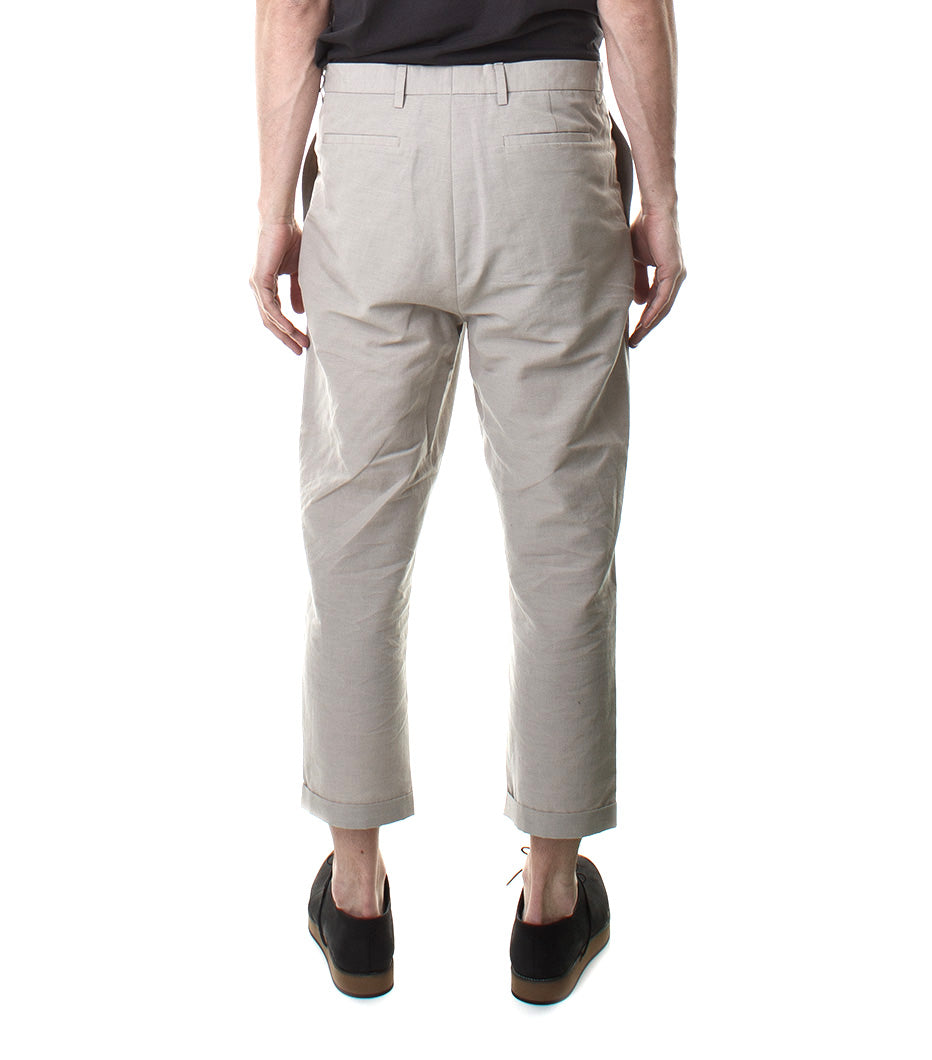 Trousers tapered leg