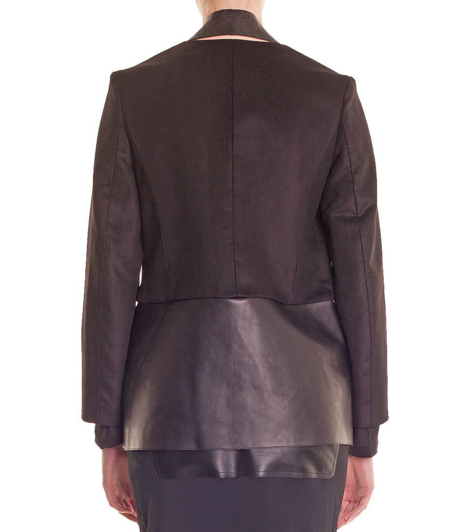 Lambskin blazer